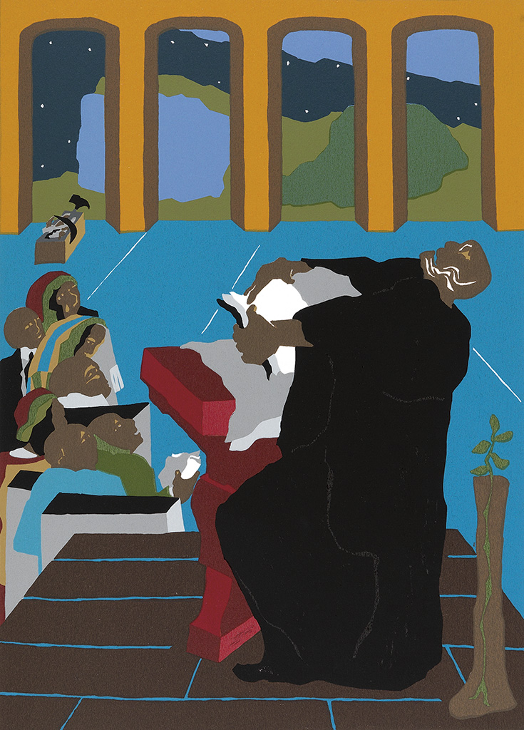 JACOB LAWRENCE (1917 - 2000) The First Book of Moses Called Genesis.
